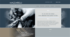 Desktop Screenshot of camiceriamazzarelli.com